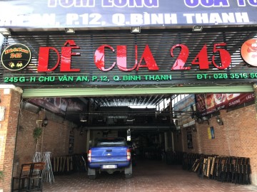 Thi công cải tạo mới Lẩu Dê Cua 245