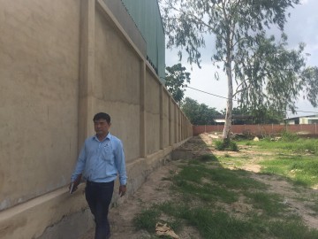 Xây dựng tường rào nhà xưởng Toàn Châu